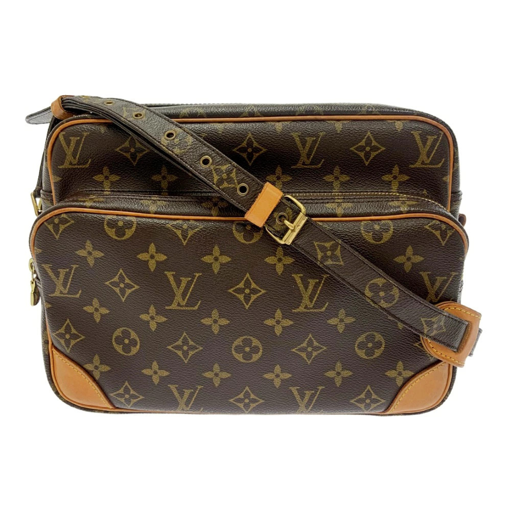 LOUIS VUITTON Monogram Nile Shoulder Bag Brown